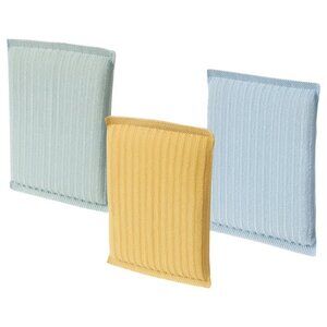 IKEA PEPPRIG Scrubbing pad, green blue yellow